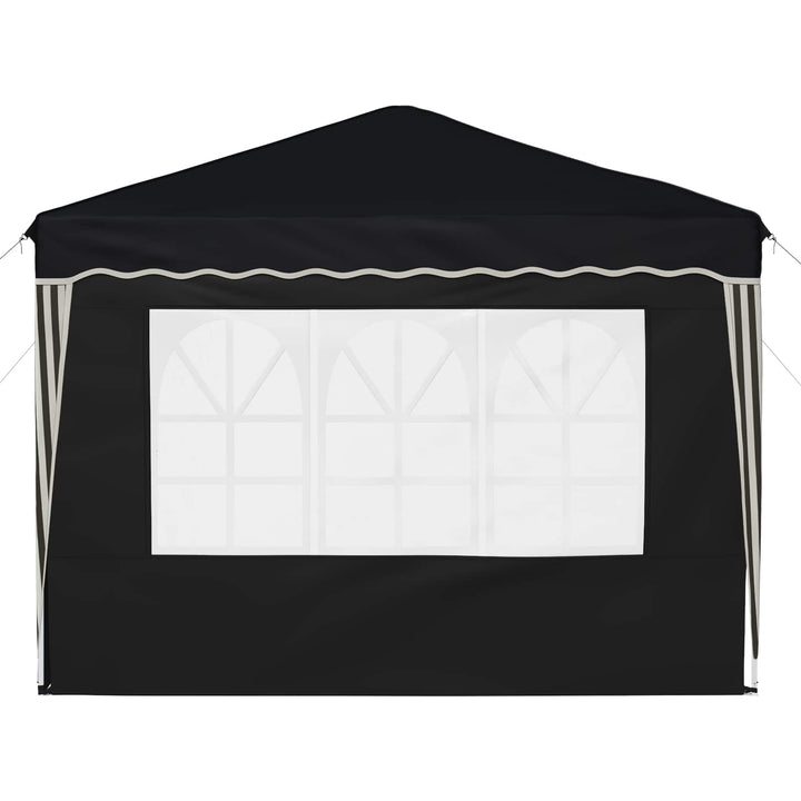 Pop-up Festtelt 288 x 288 x 245 cm Antracit Oxford stof