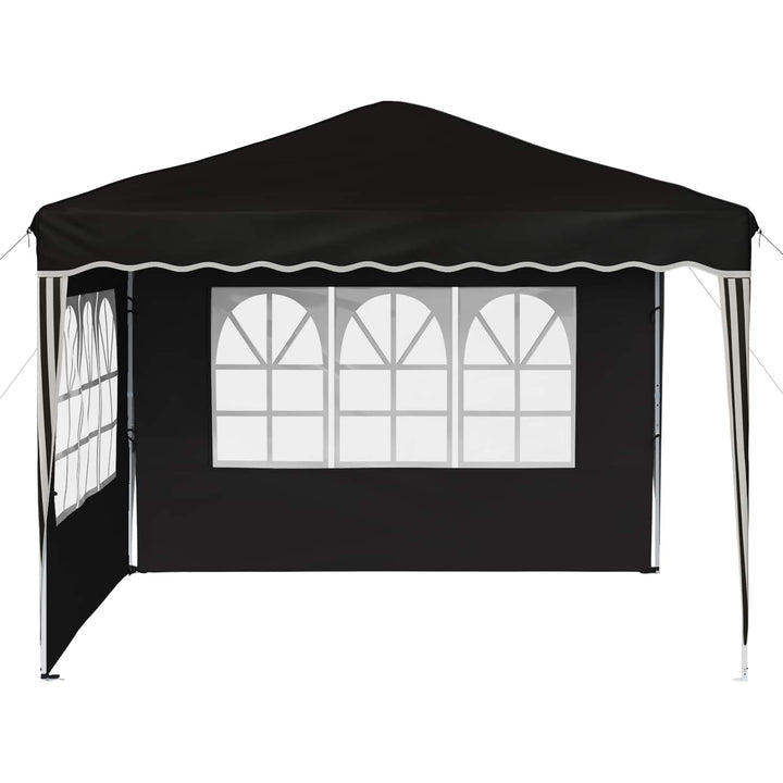 Pop-up Festtelt 288 x 288 x 245 cm Sort Oxford stof