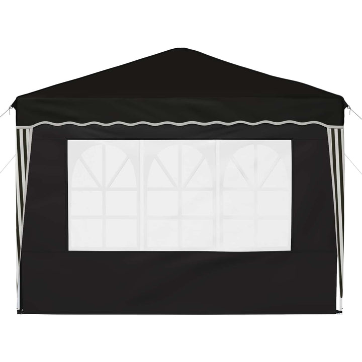 Pop-up Festtelt 288 x 288 x 245 cm Sort Oxford stof