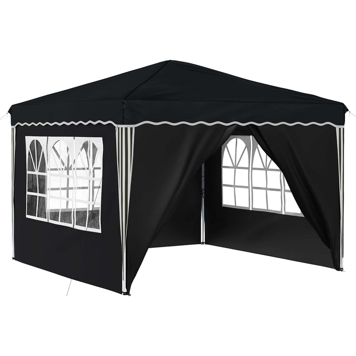 Pop-up Festtelt 288 x 288 x 245 cm Antracit Oxford stof