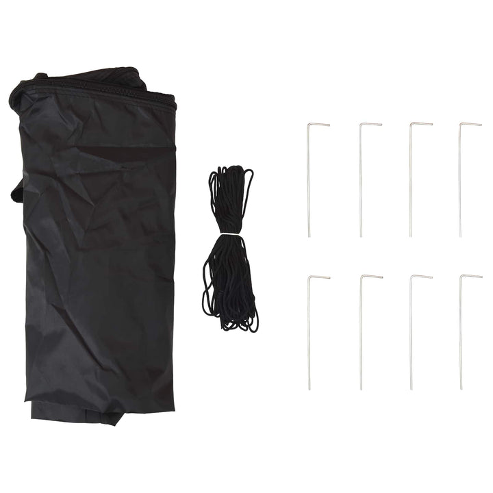 Pop-up Festtelt Bordeaux 288 x 288 x 245 cm Oxford stof