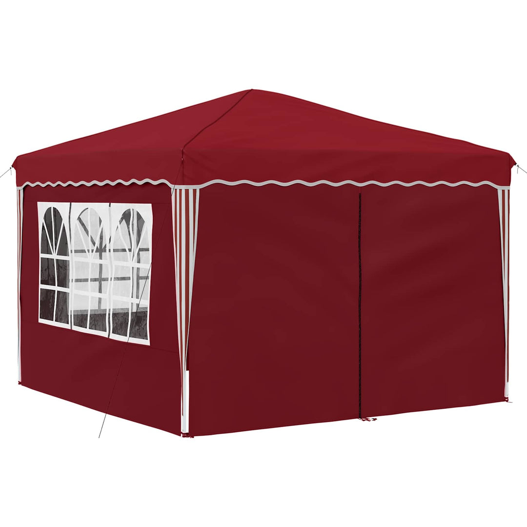 Pop-up Festtelt Bordeaux 288 x 288 x 245 cm Oxford stof