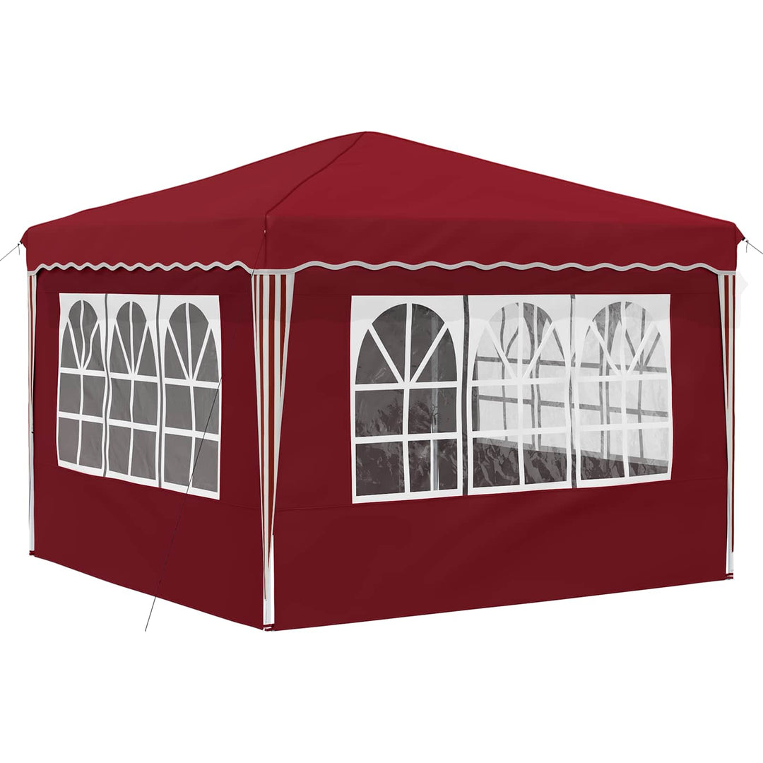 Pop-up Festtelt Bordeaux 288 x 288 x 245 cm Oxford stof