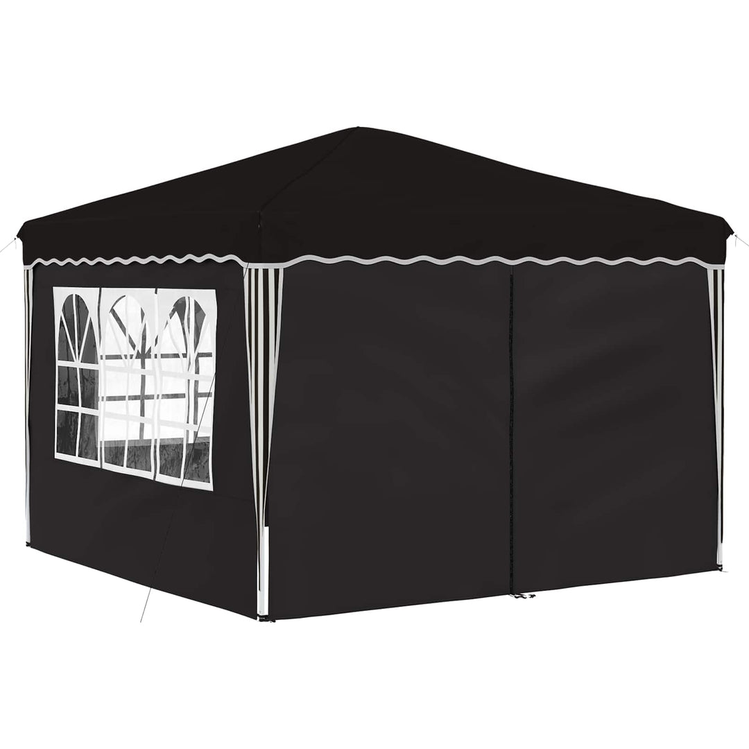 Pop-up Festtelt 288 x 288 x 245 cm Sort Oxford stof
