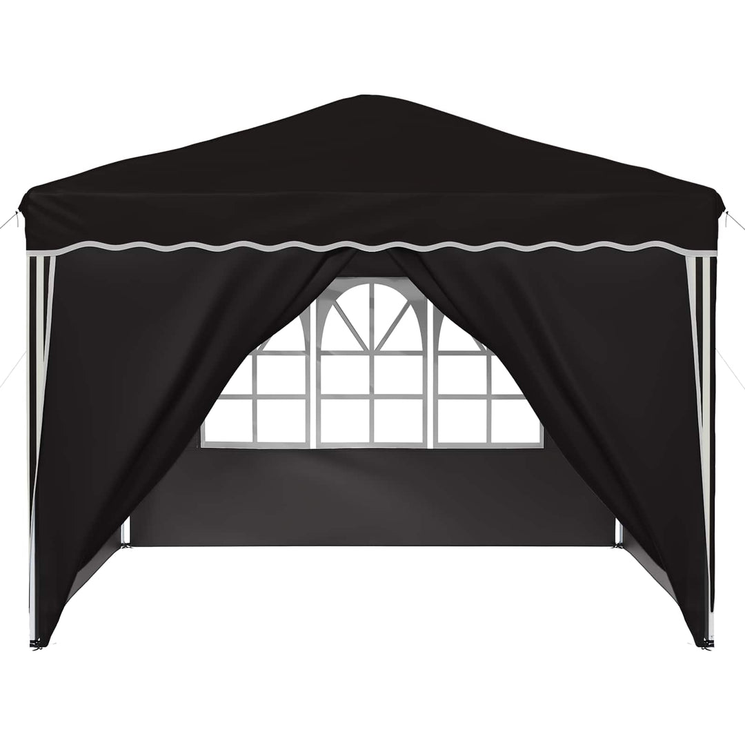 Pop-up Festtelt 288 x 288 x 245 cm Sort Oxford stof