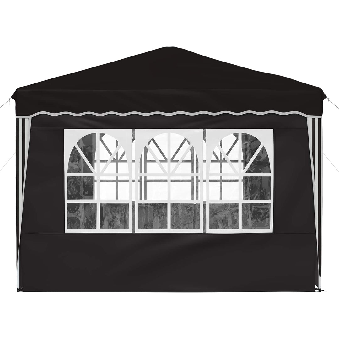 Pop-up Festtelt 288 x 288 x 245 cm Sort Oxford stof