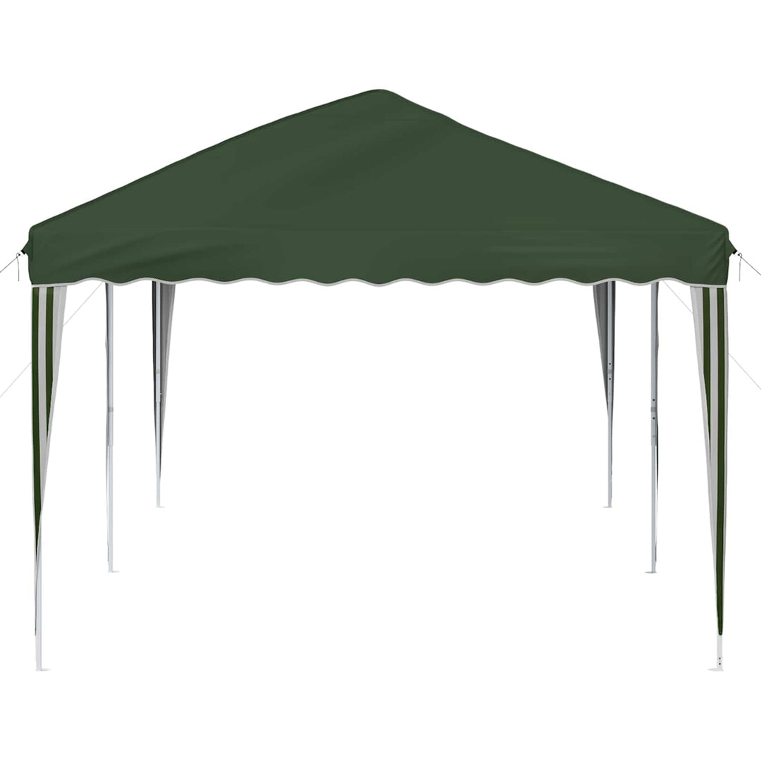 Pop-up Festtelt 575 x 290 x 245 cm Grøn