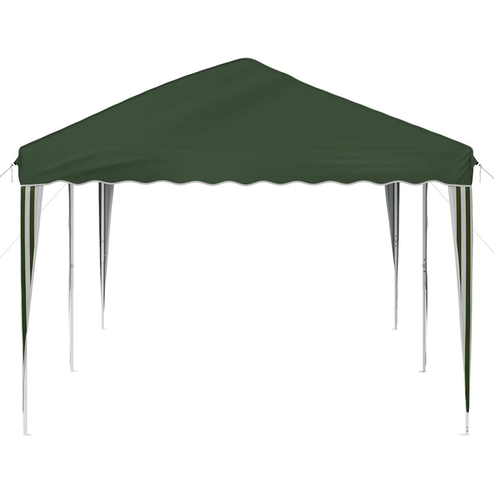 Pop-up Festtelt 575 x 290 x 245 cm Grøn