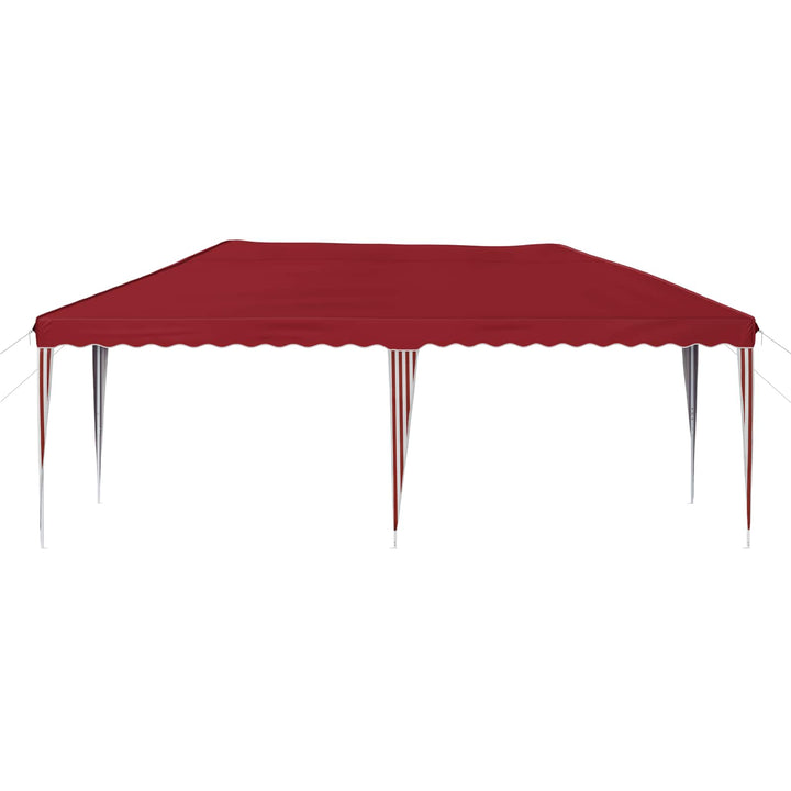 Pop-up Festtelt 575 x 290 x 245 cm Bordeaux