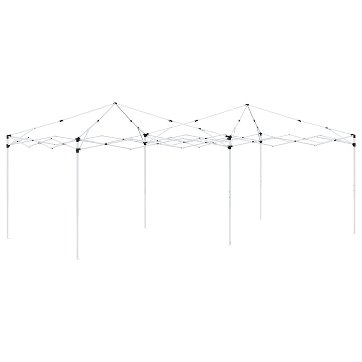 Pop-up Festtelt 575 x 290 x 245 cm Brun