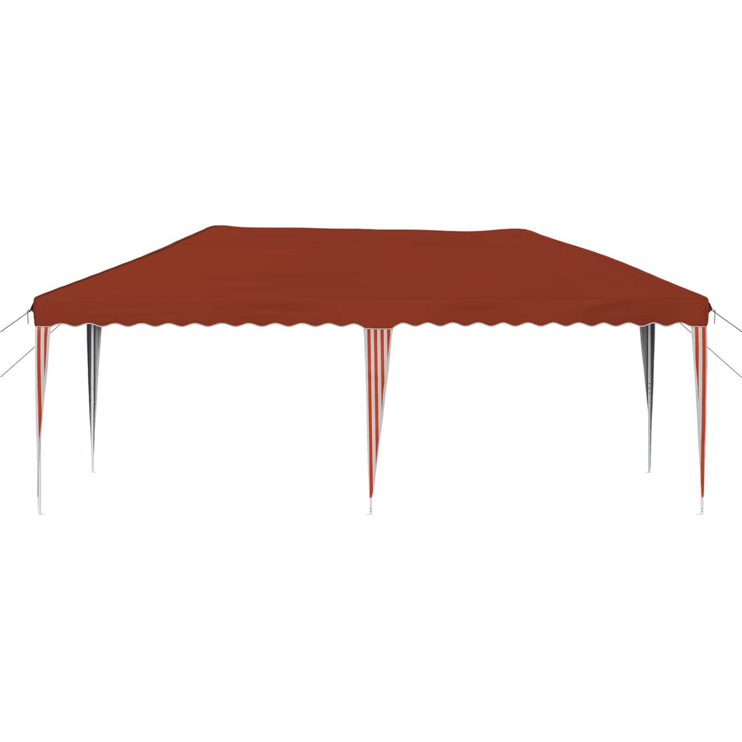 Pop-up Festtelt 575 x 290 x 245 cm Terrakotta