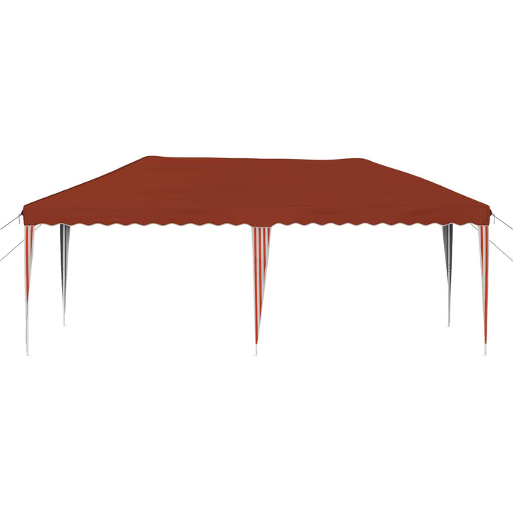 Pop-up Festtelt 575 x 290 x 245 cm Terrakotta