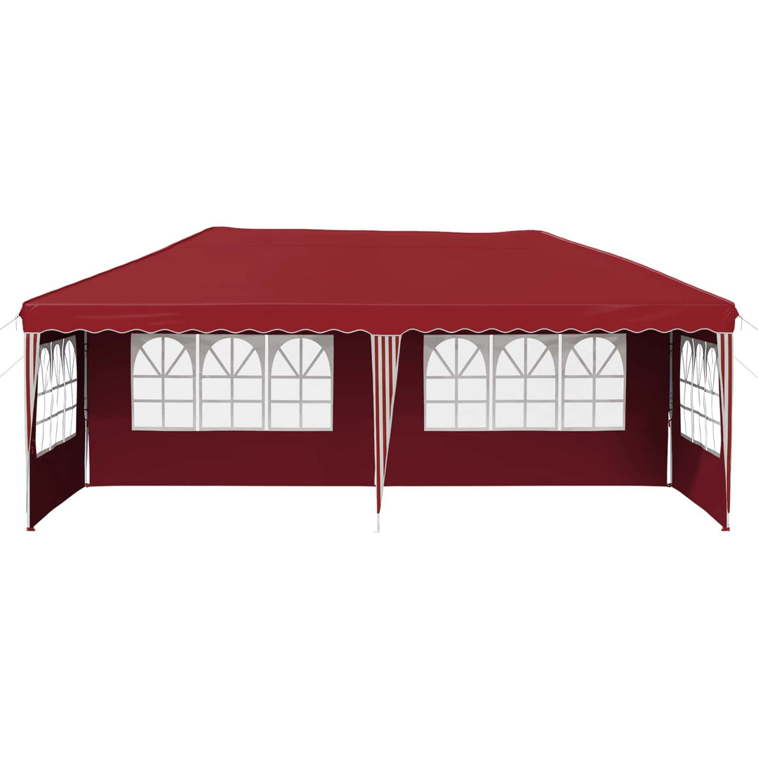 Pop-up Festtelt 575 x 289 x 245 cm Bordeaux
