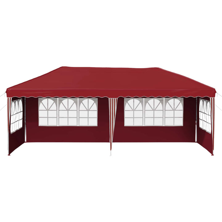 Pop-up Festtelt 575 x 289 x 245 cm Bordeaux