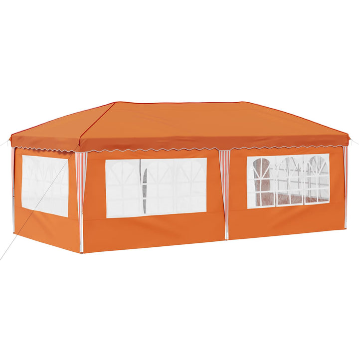 Pop-up Festtelt 575 x 289 x 245 cm Orange