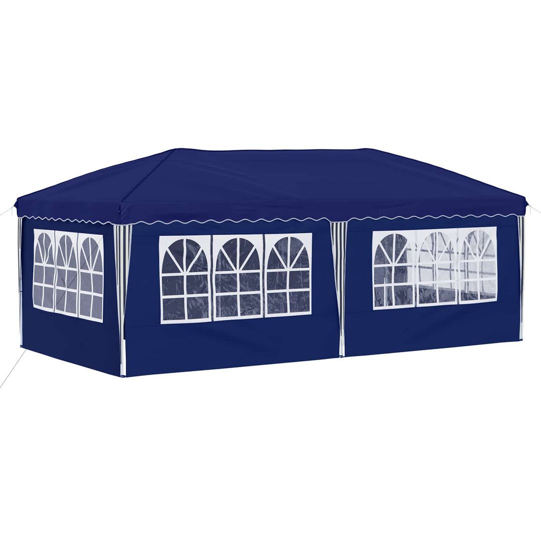 Pop-up Festtelt 575 x 288 x 245 cm Blå