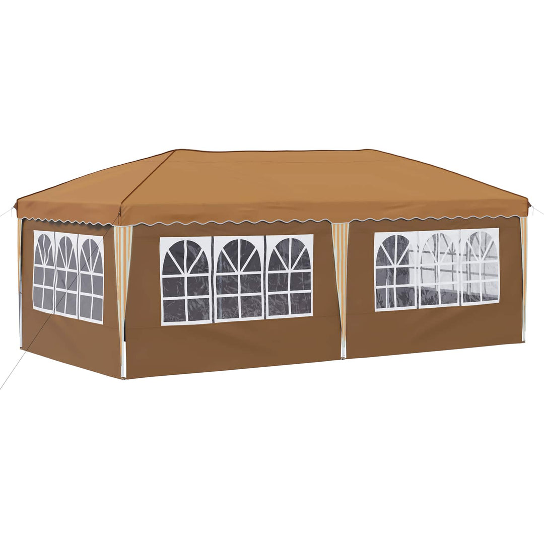 Pop-up Festtelt 575 x 288 x 245 cm Beige