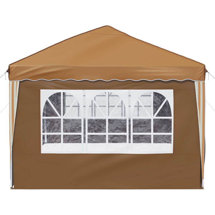 Pop-up Festtelt 575 x 288 x 245 cm Beige