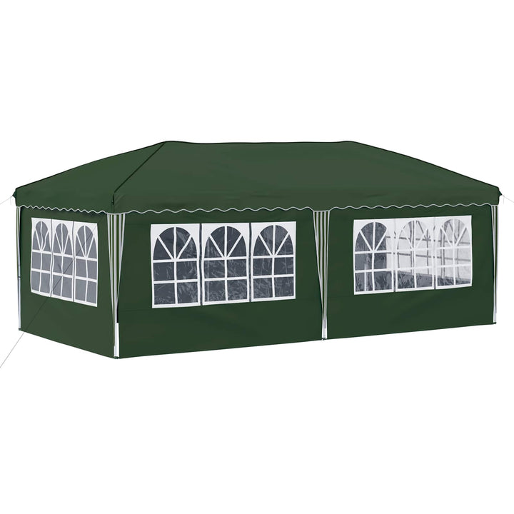 Pop-up Festtelt 575 x 288 x 245 cm Grøn