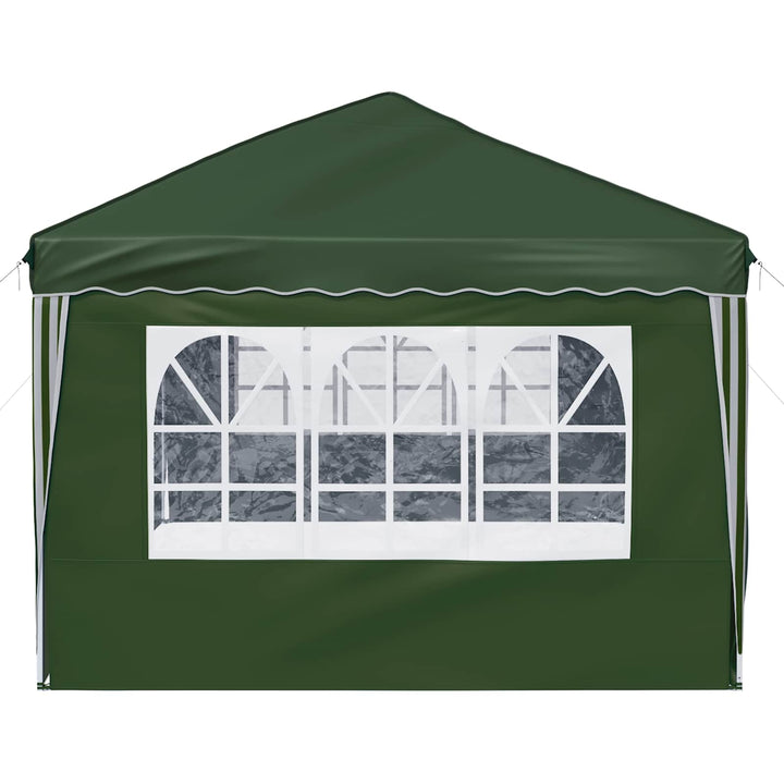 Pop-up Festtelt 575 x 288 x 245 cm Grøn