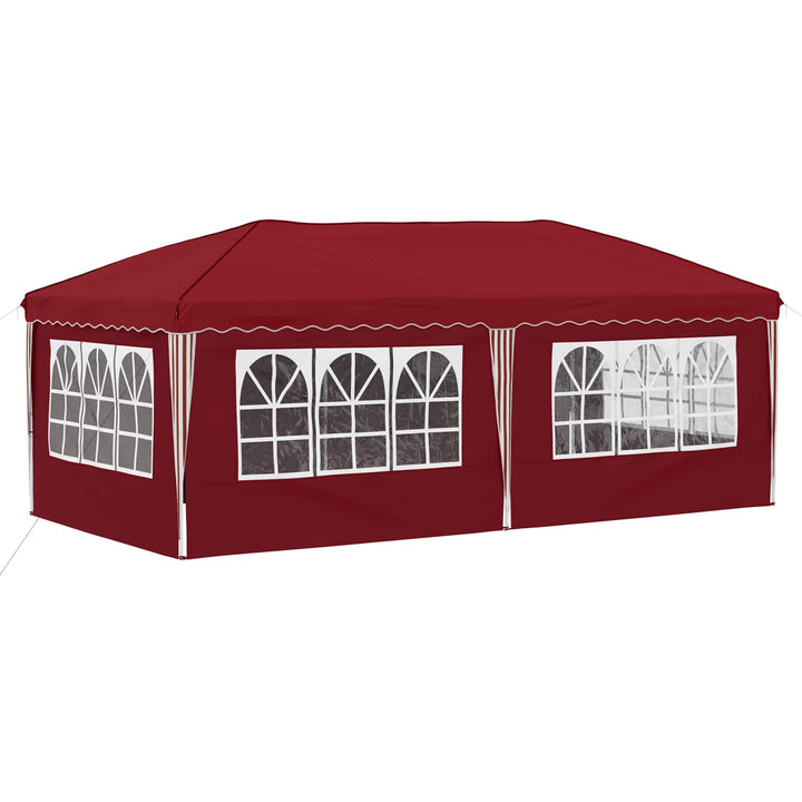 Pop-up Festtelt 575 x 288 x 245 cm Bordeaux