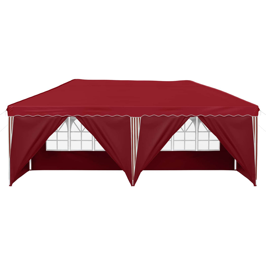 Pop-up Festtelt 575 x 288 x 245 cm Bordeaux