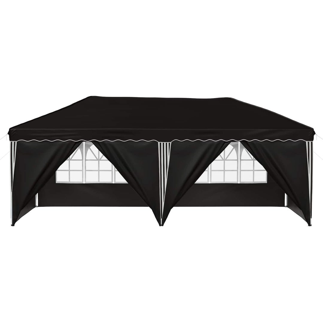 Pop-up Festtelt 575 x 288 x 245 cm Sort
