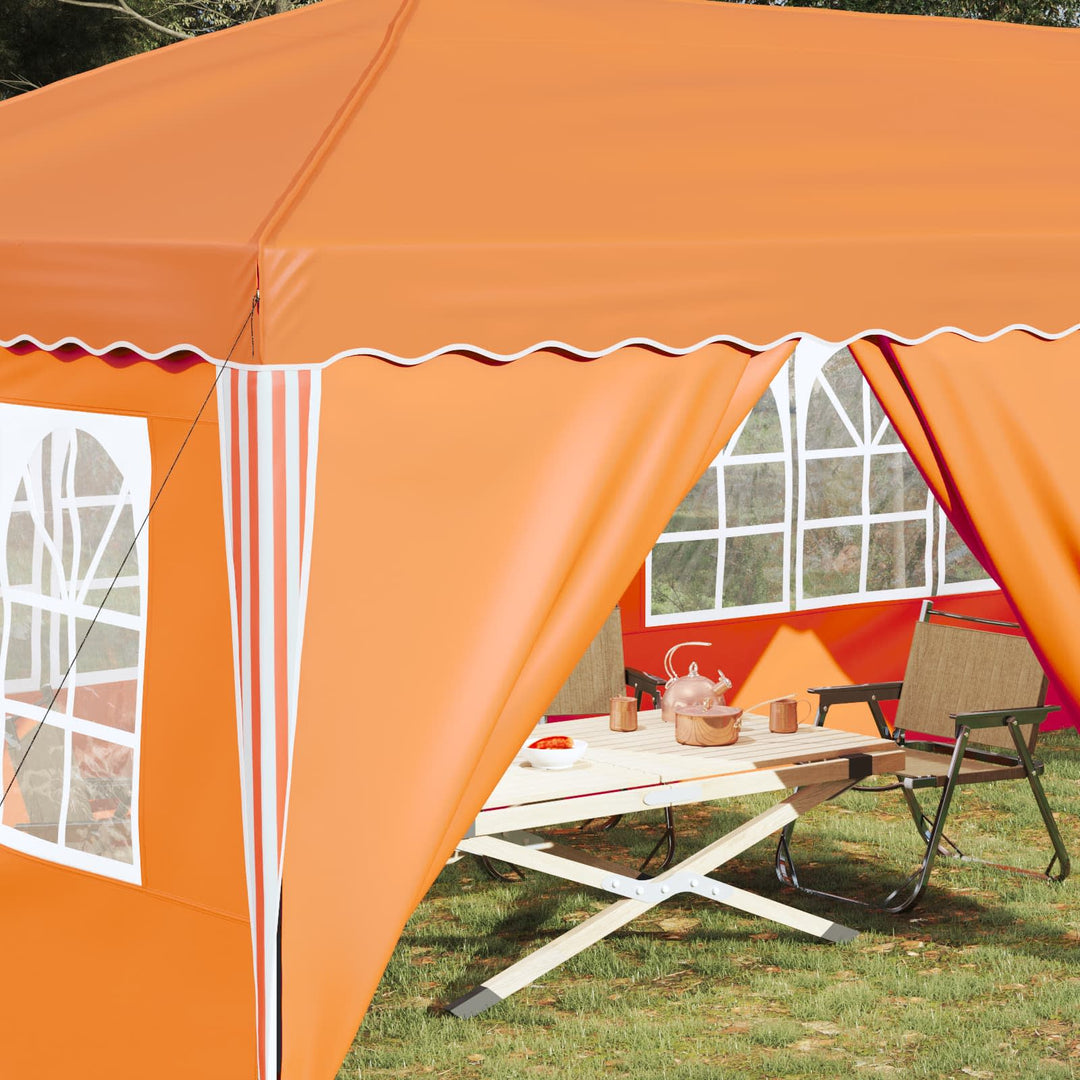 Pop-up Festtelt 575 x 288 x 245 cm Orange