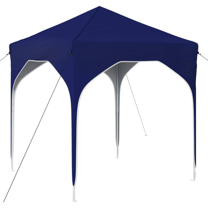 Pop-up Festtelt 194 x 194 x 245 cm Blå