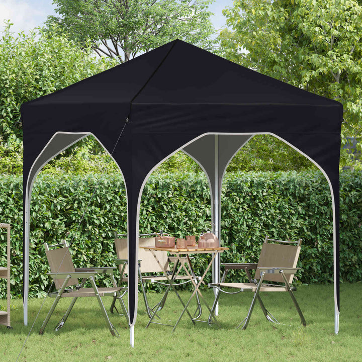 Pop-up Festtelt 194 x 194 x 245 cm Antracit