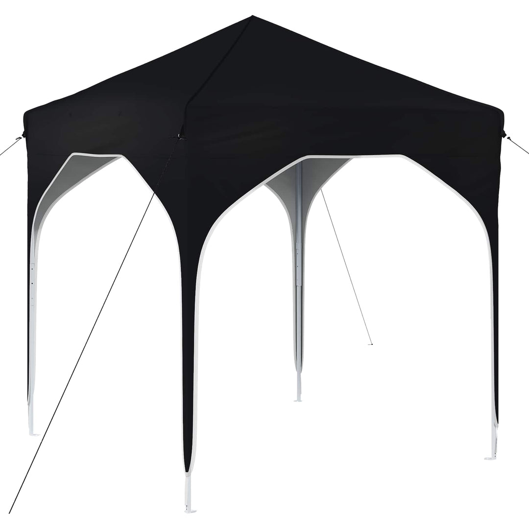 Pop-up Festtelt 194 x 194 x 245 cm Antracit