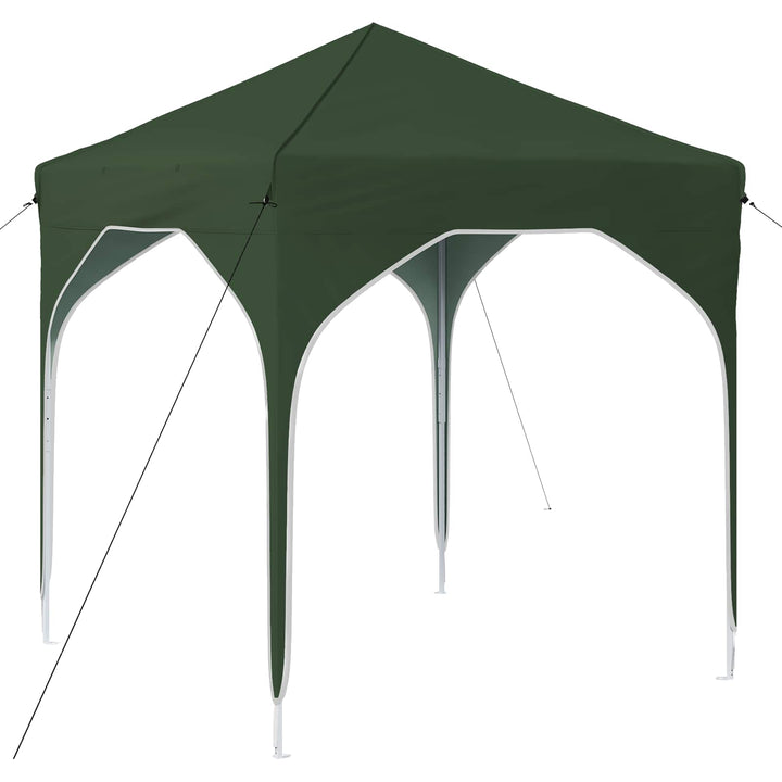 Pop-up Festtelt 194 x 194 x 245 cm Grøn