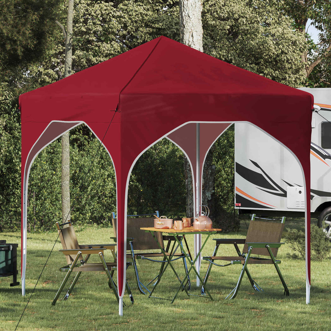 Pop-up Festtelt 194 x 194 x 245 cm Bordeaux
