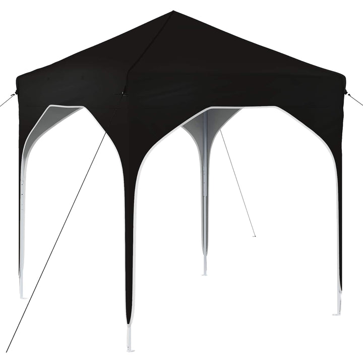 Pop-up Festtelt 194 x 194 x 245 cm Sort