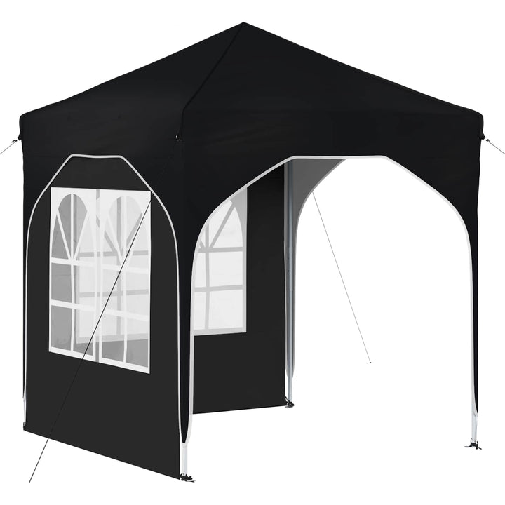 Pop-up Festtelt 192 x 192 x 245 cm Antracit