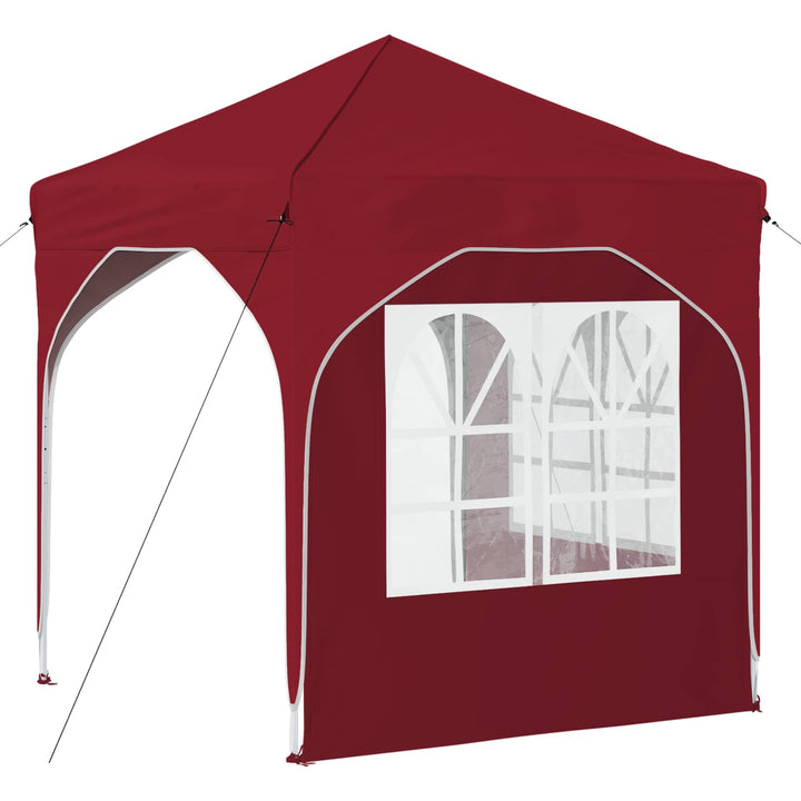 Pop-up Festtelt 192 x 192 x 245 cm Bordeaux