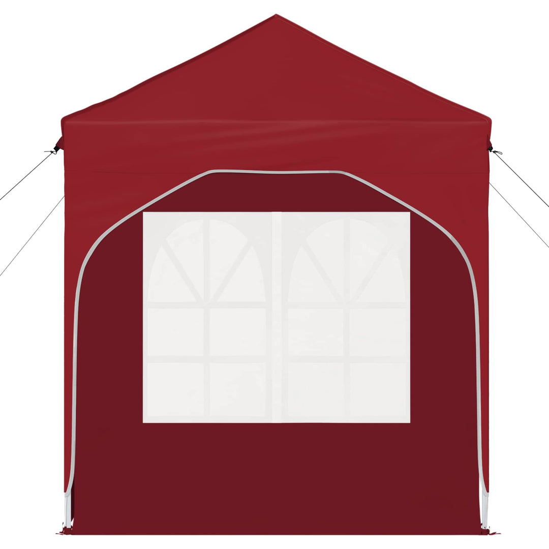 Pop-up Festtelt 192 x 192 x 245 cm Bordeaux