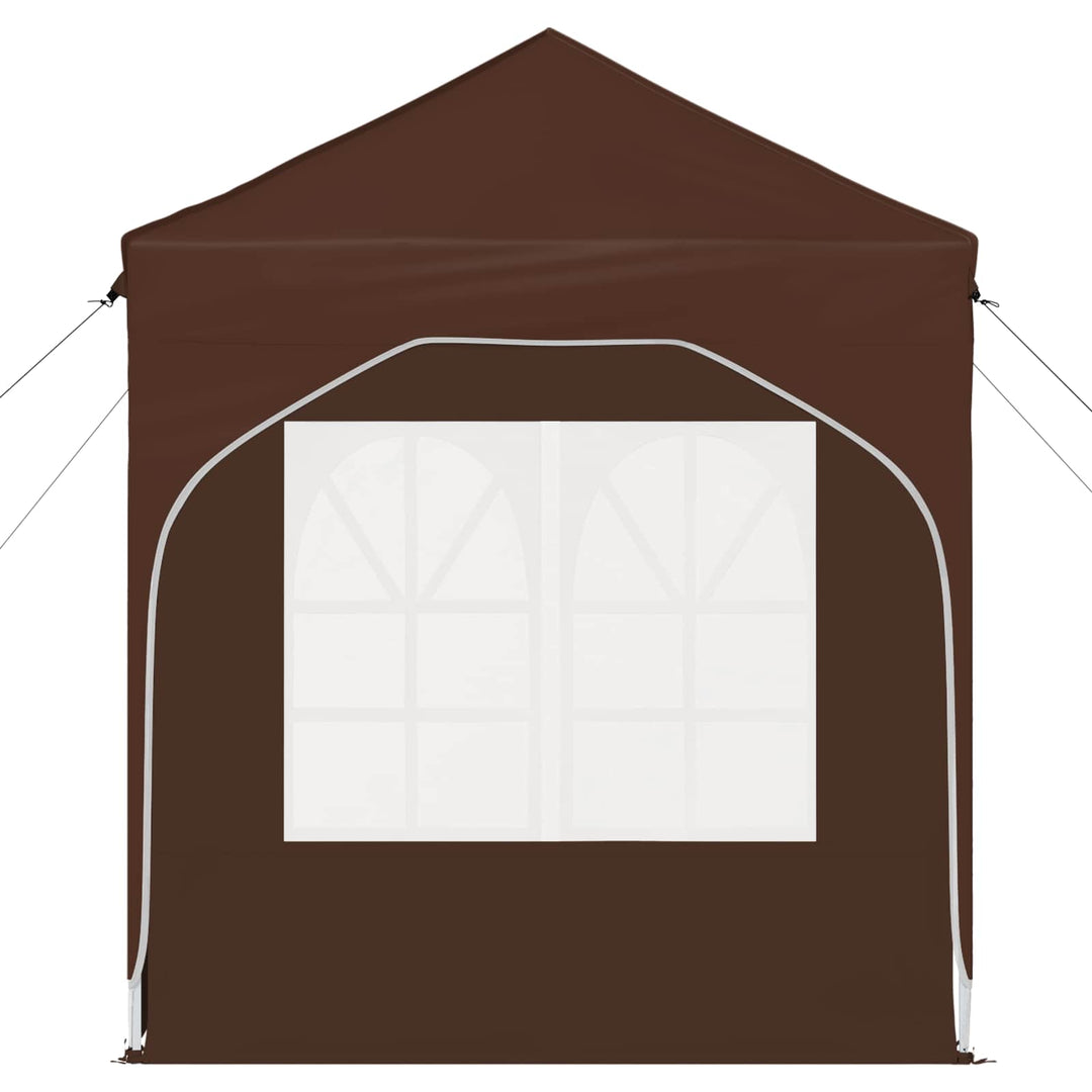Pop-up Festtelt 192 x 192 x 245 cm Brun
