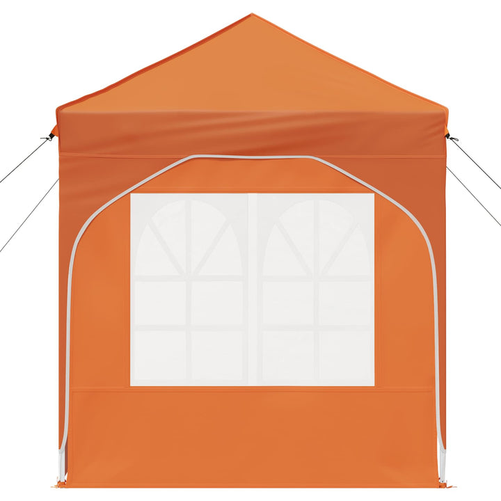 Pop-up Festtelt 192 x 192 x 245 cm Orange
