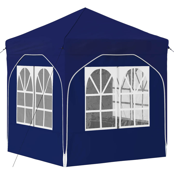 Pop-up Festtelt 192 x 192 x 245 cm Blå