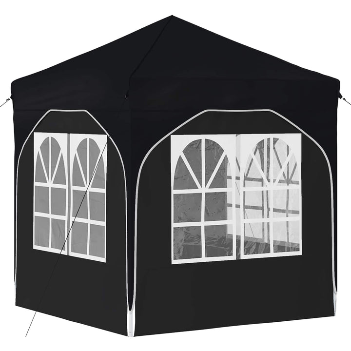 Pop-up Festtelt 192 x 192 x 245 cm Antracit