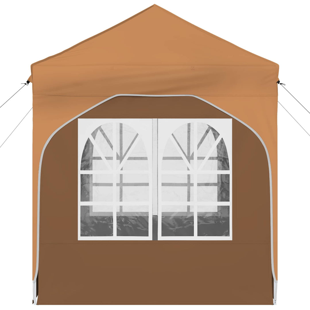 Pop-up Festtelt 192 x 192 x 245 cm Beige