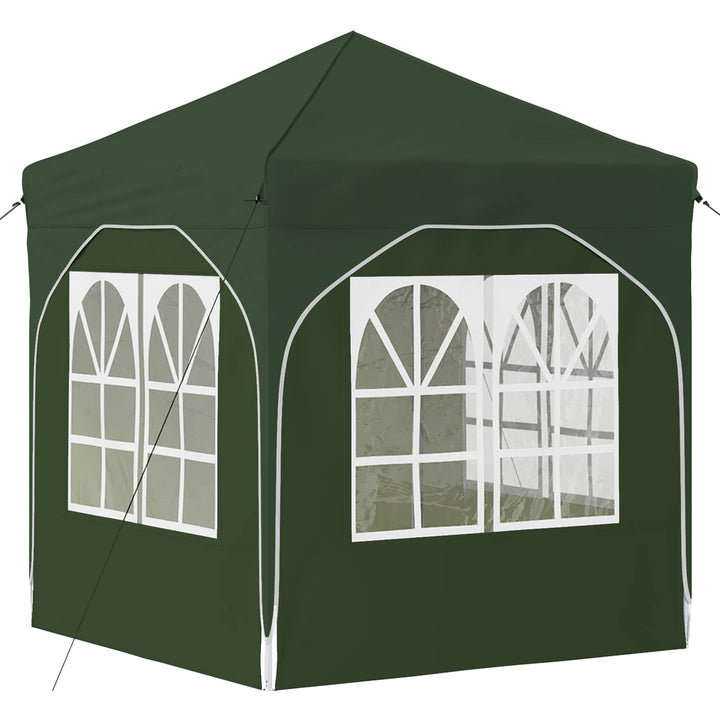 Pop-up Festtelt 192 x 192 x 245 cm Grøn