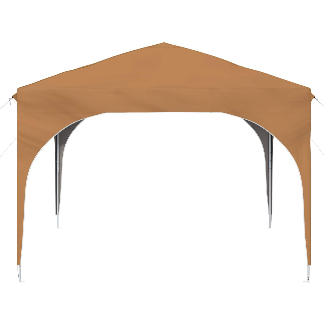 Pop-up Festtelt 290 x 290 x 245 cm Beige