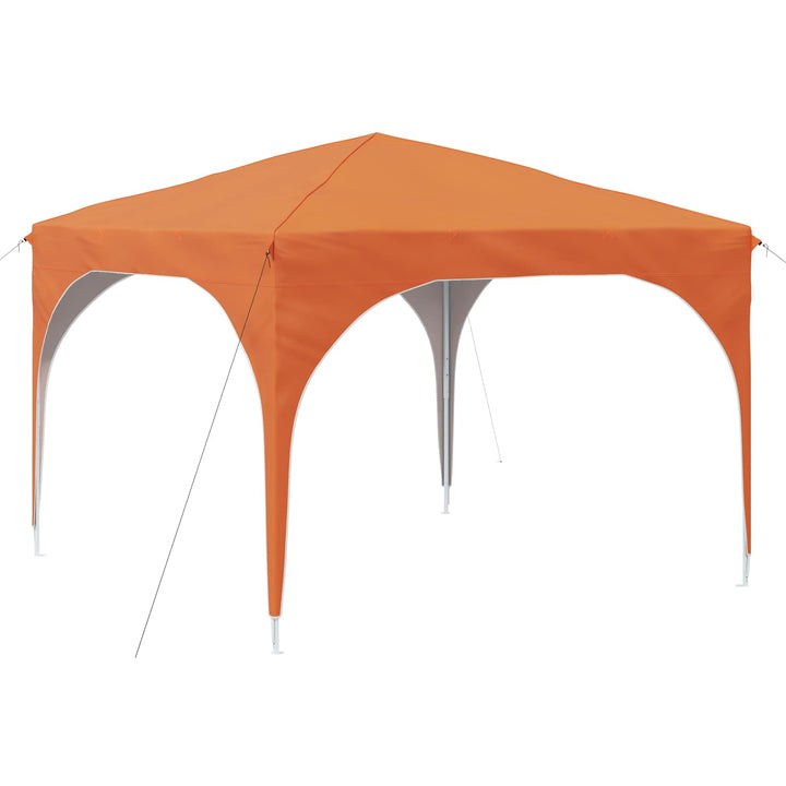 Pop-up Festtelt 290 x 290 x 245 cm Orange