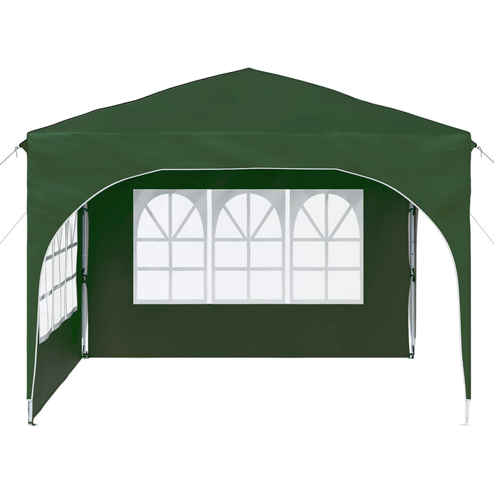 Pop-up Festtelt 290 x 290 x 245 cm Grøn