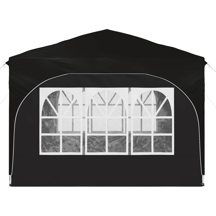 Pop-up Festtelt 290 x 290 x 245 cm Sort