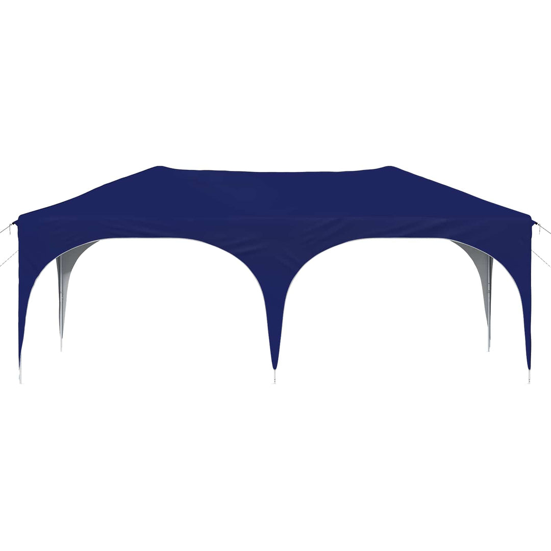 Pop-up Festtelt 575 x 288 x 245 cm Blå Oxford stof