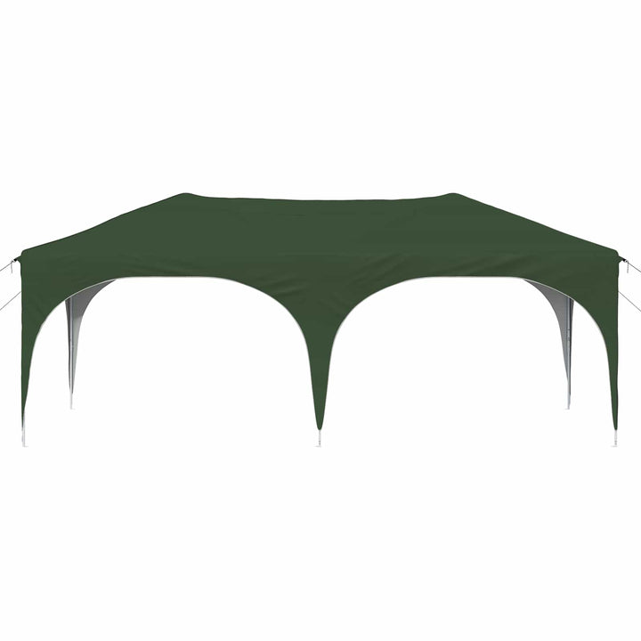 Pop-up Festtelt 575 x 288 x 245 cm Grøn Oxford stof