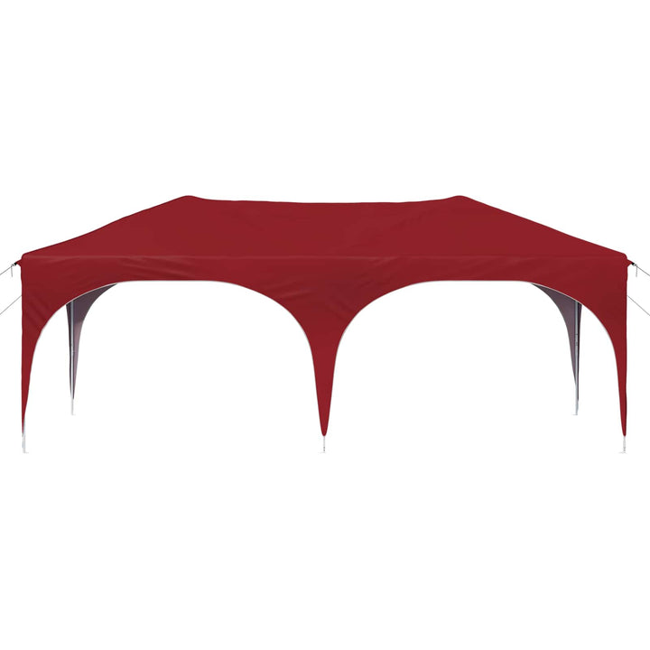 Pop-up Festtelt 575 x 288 x 245 cm Bordeaux Oxford stof
